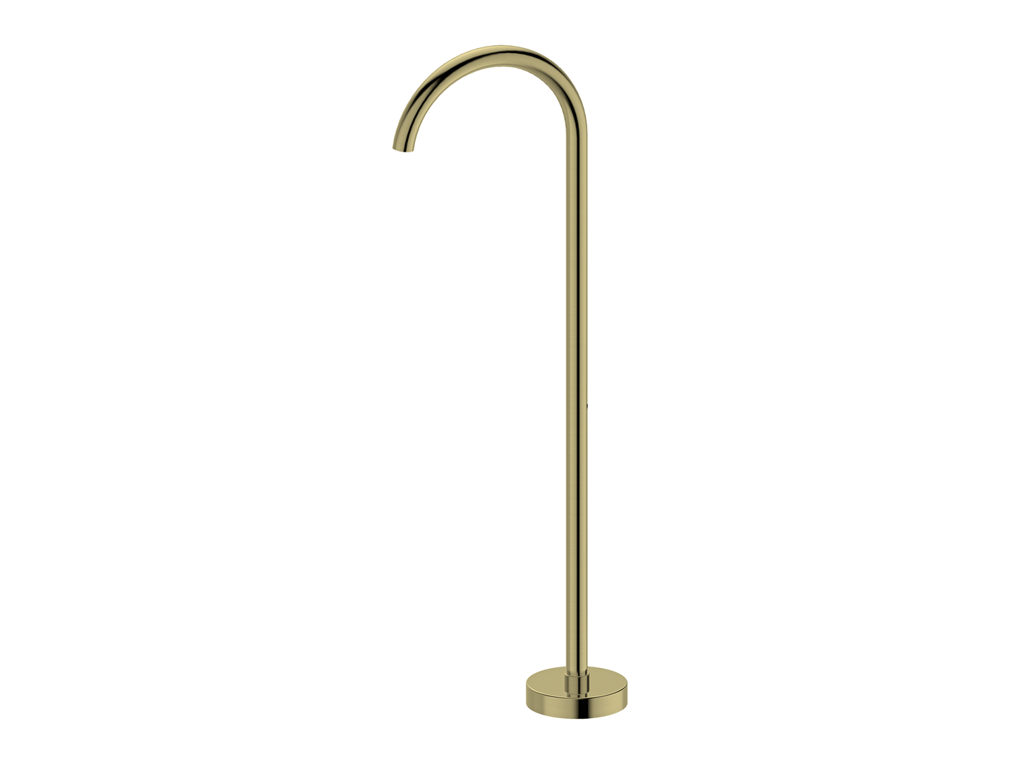 Maple Gooseneck Freestanding Bath Spout
