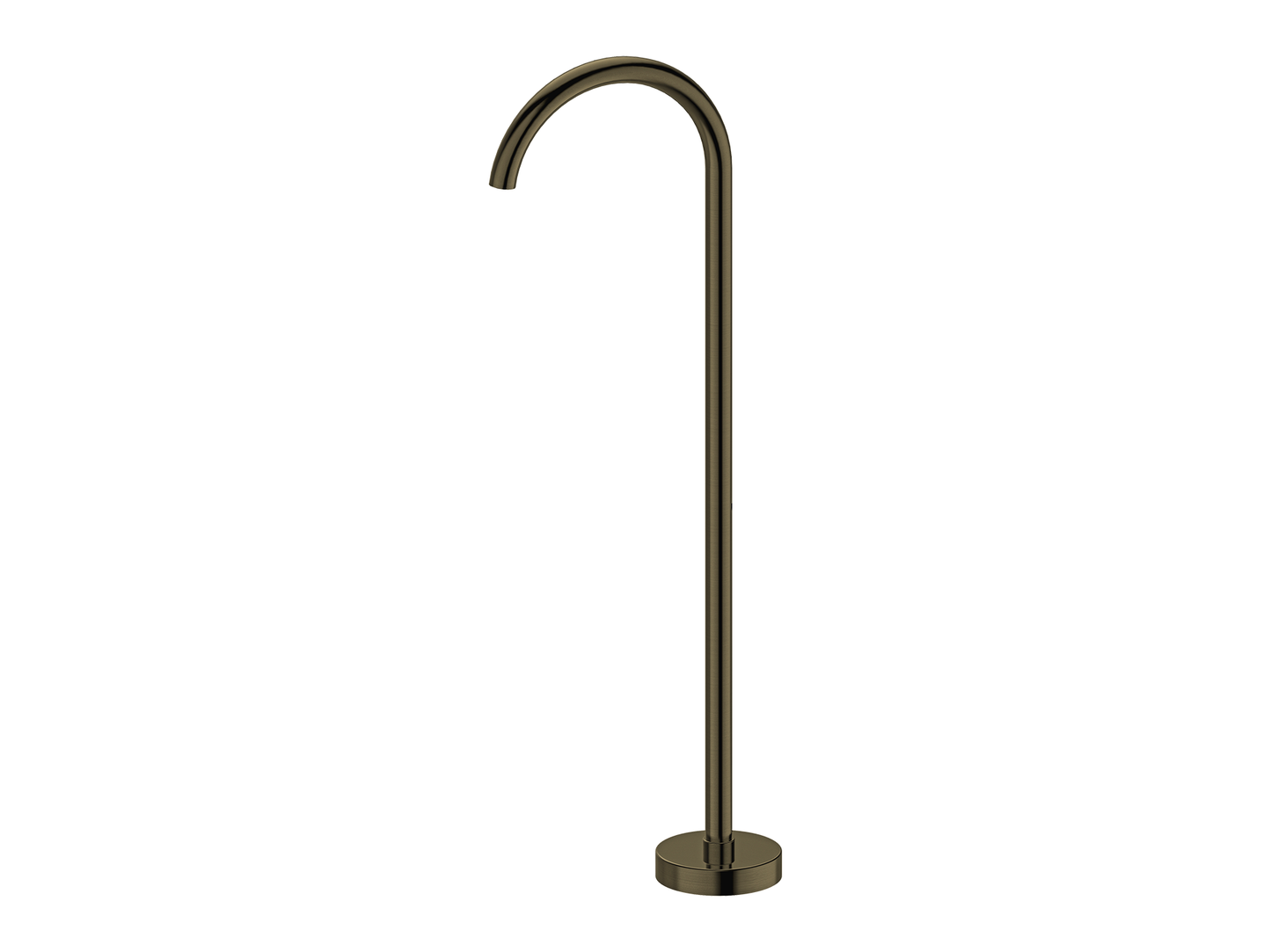 Maple Gooseneck Freestanding Bath Spout
