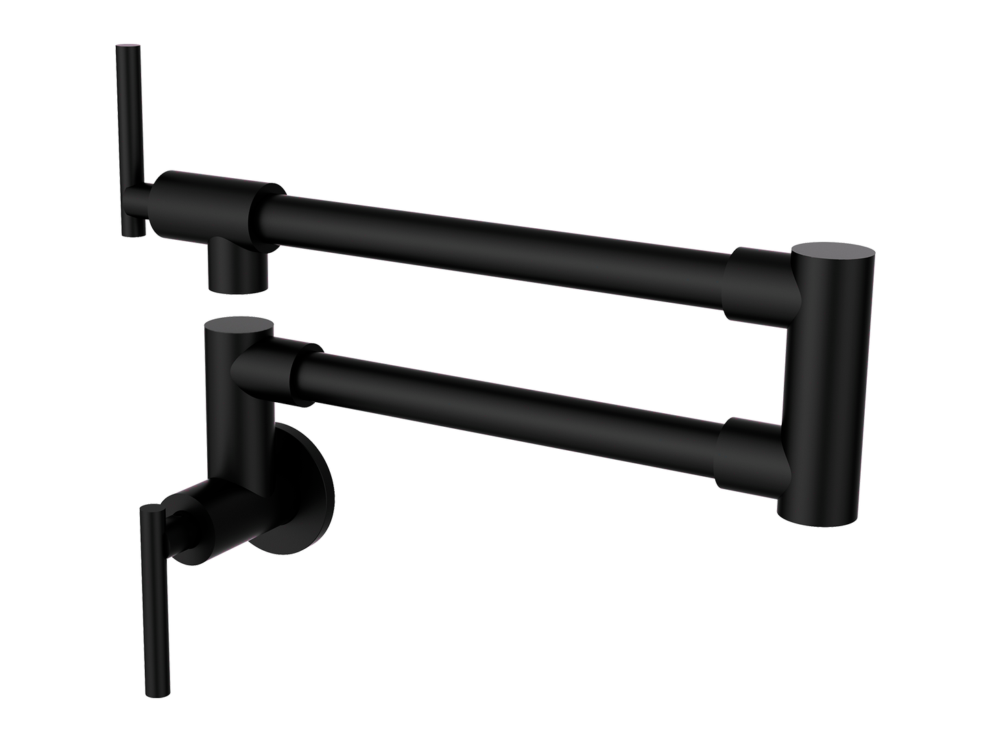 Maple Pot Filler Matte Black