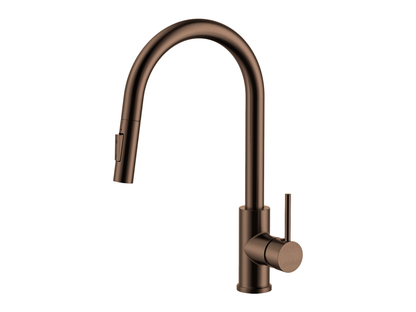 Maple Gooseneck Pullout Sink Mixer with Vegie Spray
