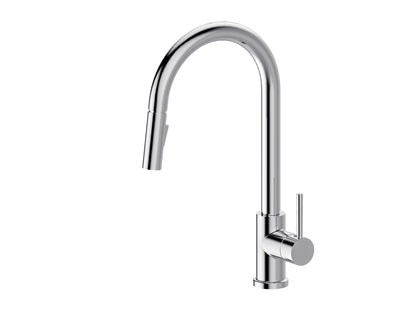 Maple Gooseneck Pullout Sink Mixer with Vegie Spray