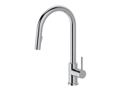 Maple Gooseneck Pullout Sink Mixer with Vegie Spray
