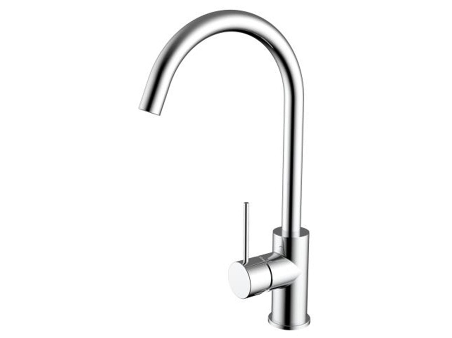 Maple Gooseneck Sink Mixer Chrome