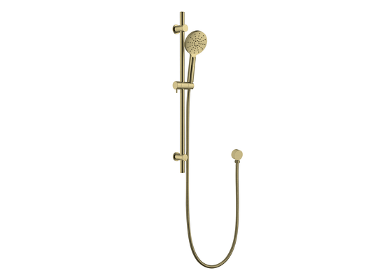 Maple Shower Rail II Brushed Gold