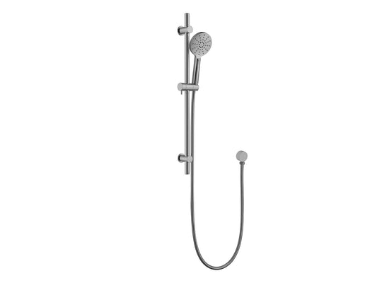 Maple Shower Rail II Brushed Nickel