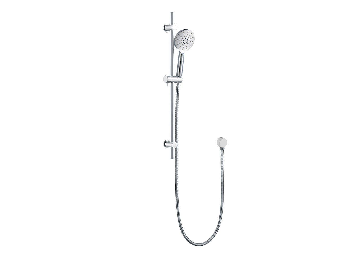 Maple Shower Rail II Chrome