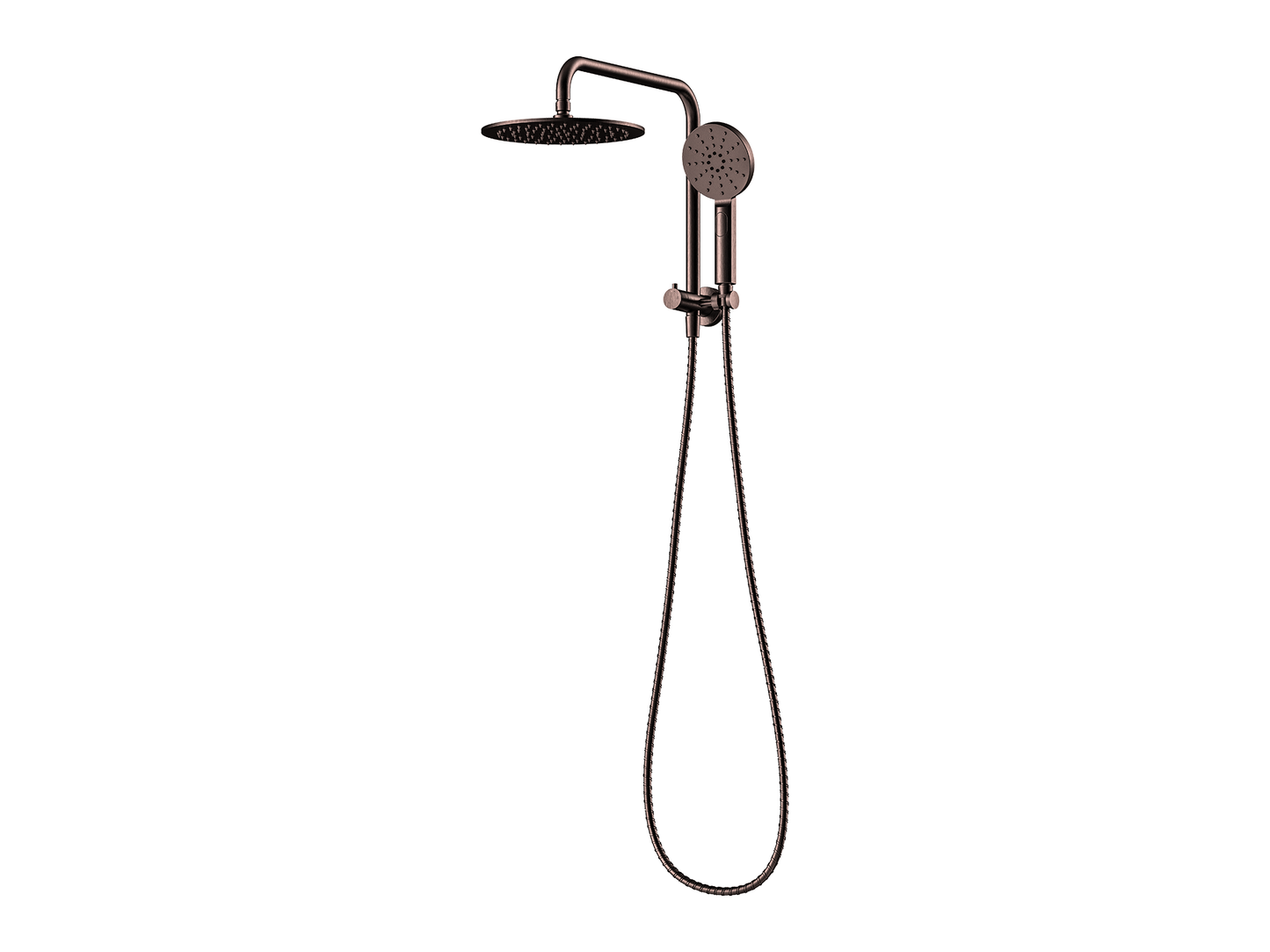 Maple Twin Half Shower Rail
