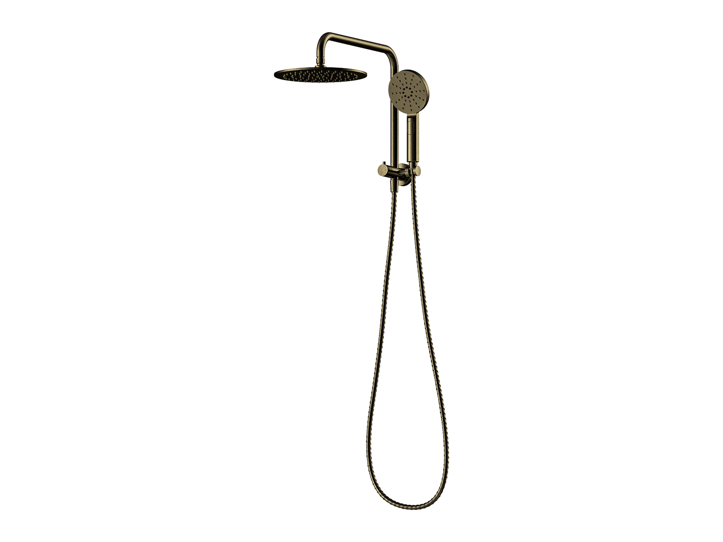 Maple Twin Half Shower Rail