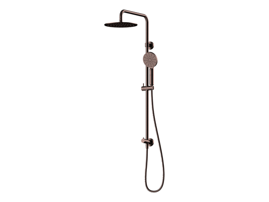 Maple Twin Shower Rail II Antique Copper