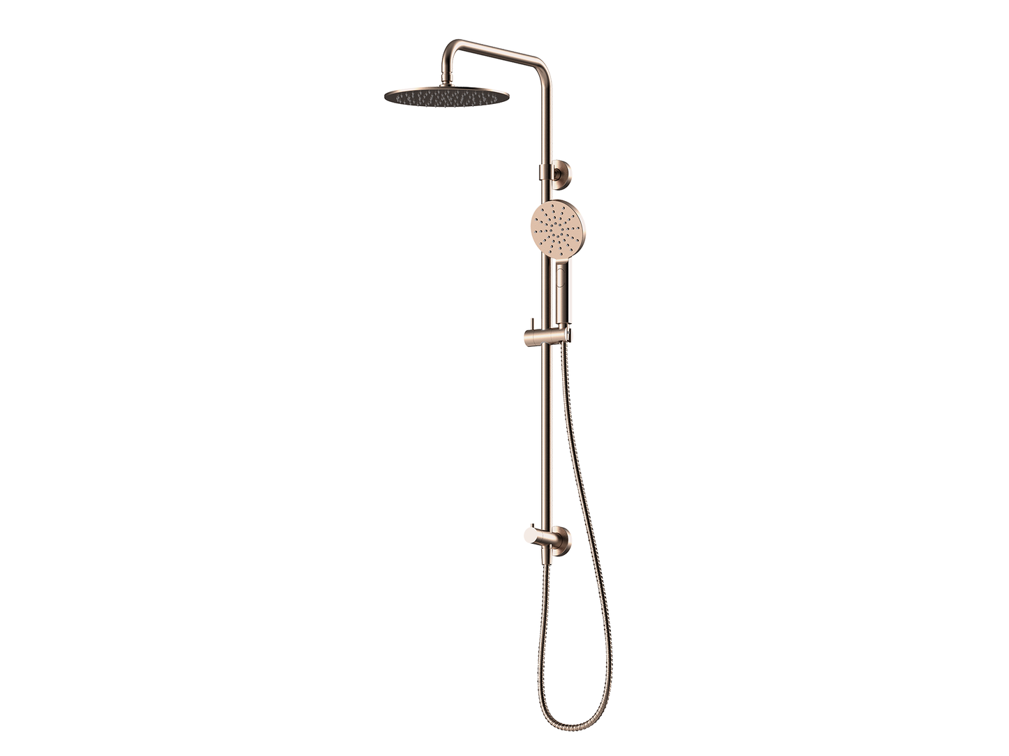 Maple Twin Shower Rail II Rosé