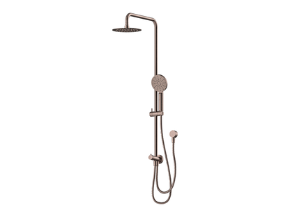 Maple 2 Hose Twin Shower Rail