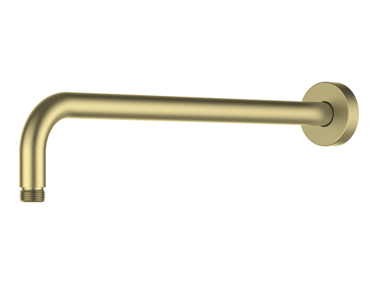 Maple 400mm Wall Arm Brushed Gold
