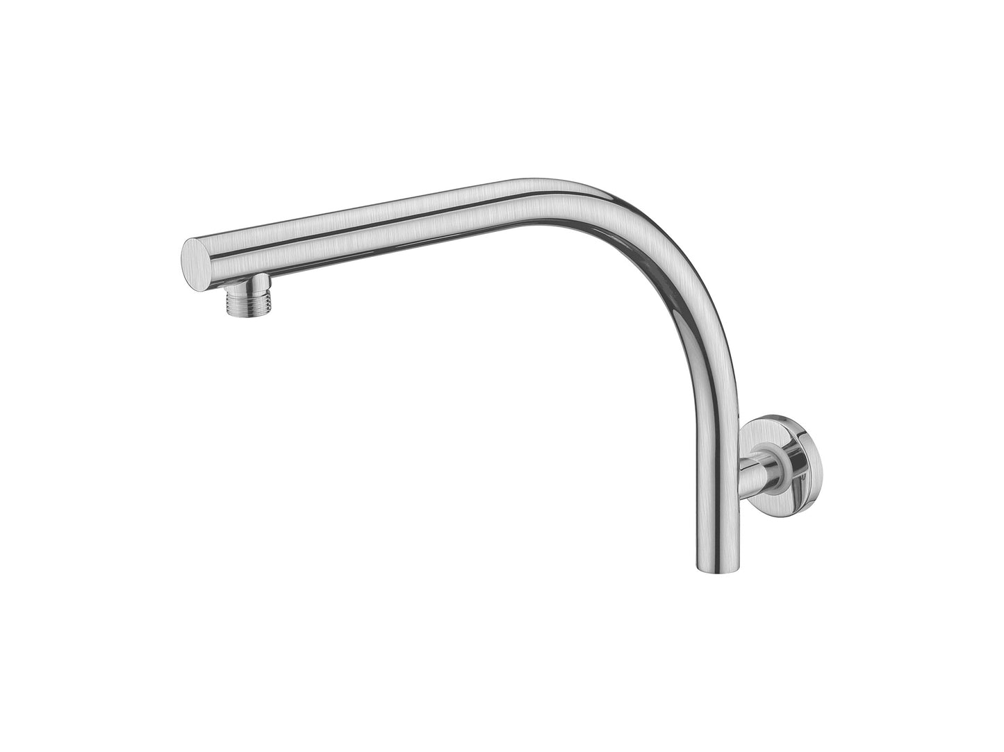 Maple High Rise Wall Arm Brushed Nickel