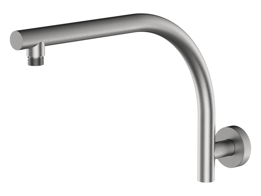 Maple High Rise Wall Arm Brushed Nickel