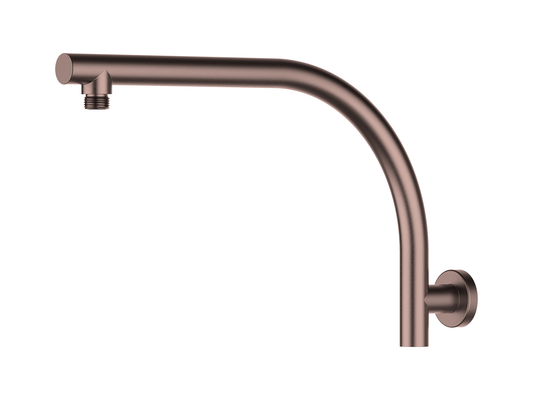 Maple Extra High Rise Wall Arm Antique Copper