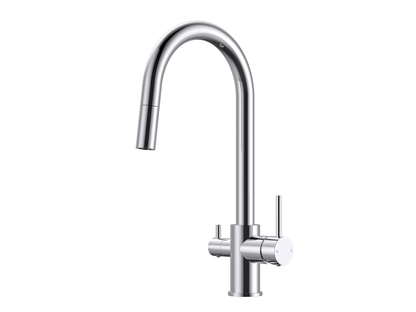 Maple 3-Way Pullout Gooseneck Filter Sink Mixer