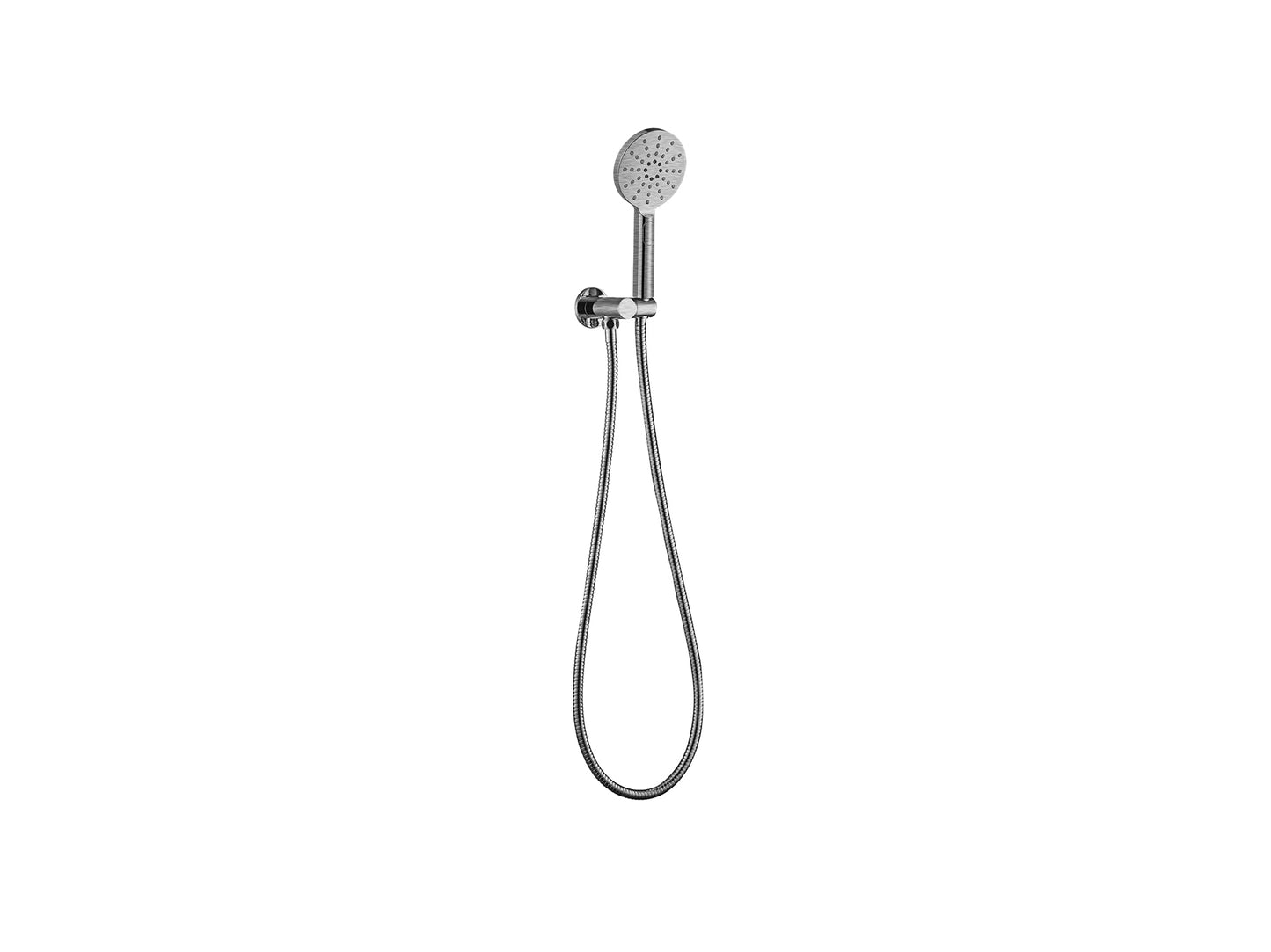 Maple Hand Shower with Bracket Brushed Nickel