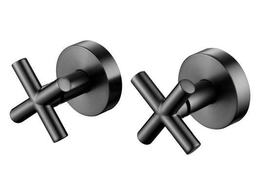 Maple Cross Jumper Valve Wall Top Assemblies Gun Metal