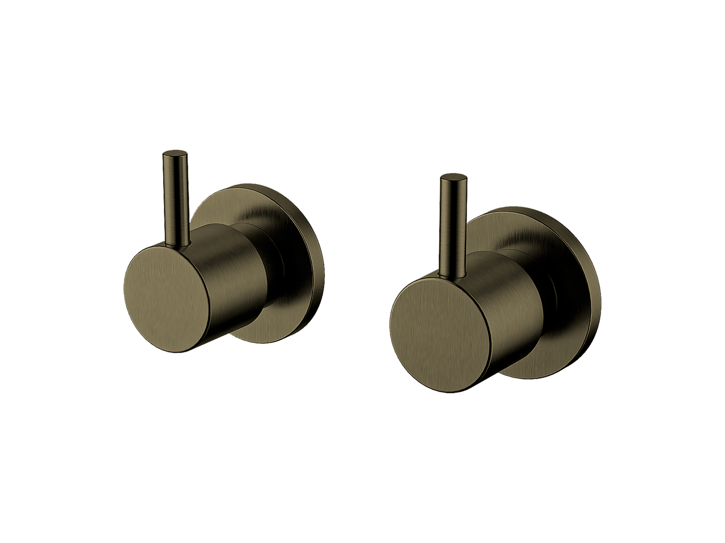 Maple Pin Lever 1/4 Turn Wall Top Assemblies