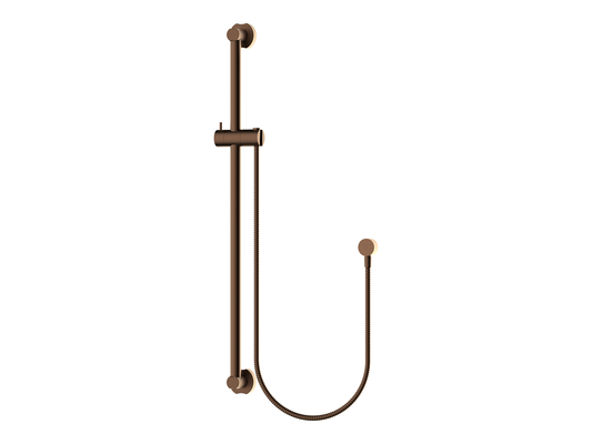 Poppy 32mm Care Shower Rail Brushed Copper (No Hand Shower)