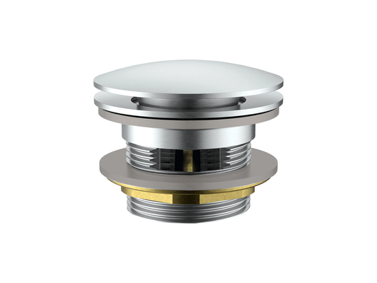 40mm Bath Pop-Up Overflow Mushroom Waste Chrome