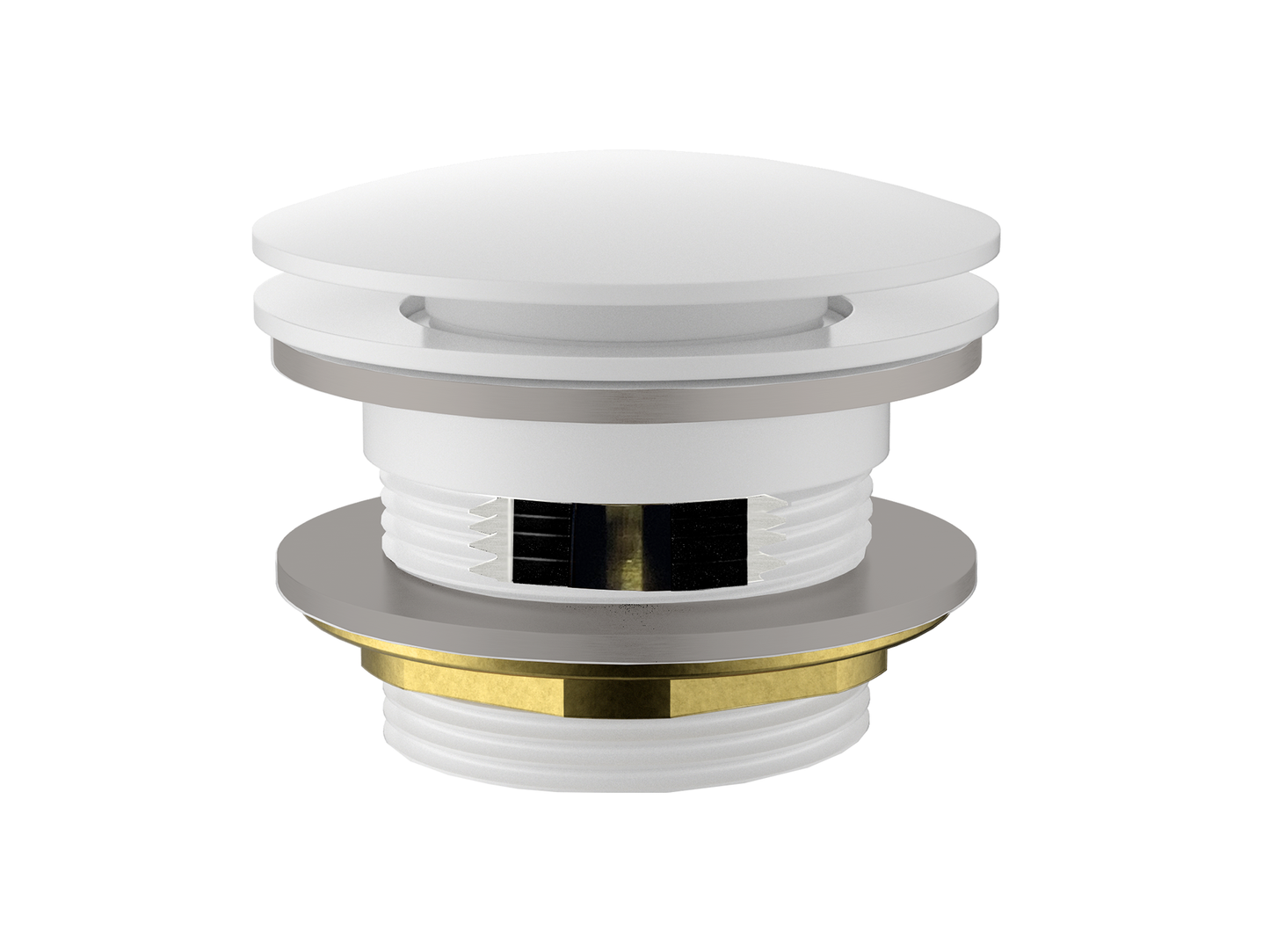 40mm Bath Pop-Up Overflow Mushroom Waste
