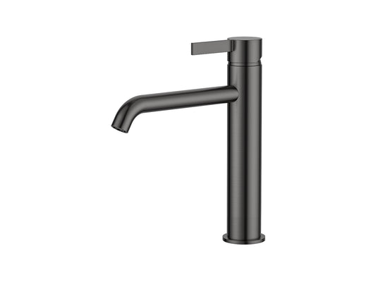 Sakura Mid Tall Basin Mixer Gun Metal