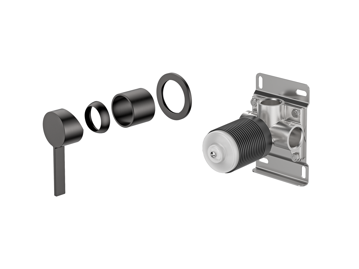 Sakura Wall Shower/Bath Mixer