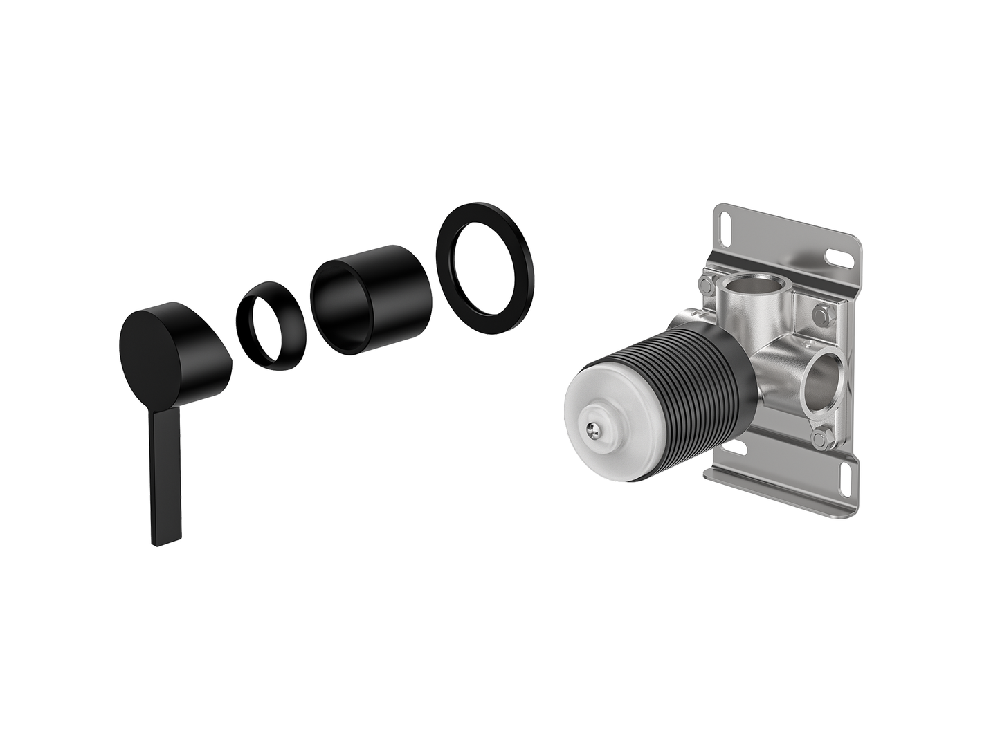 Sakura Wall Shower/Bath Mixer