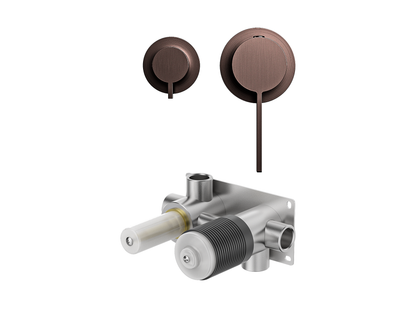 Sakura Wall Shower/Bath Diverter Mixer - Separate Plates