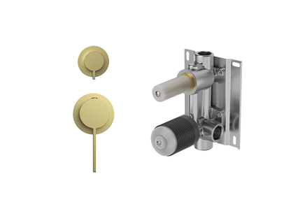 Sakura Wall Shower/Bath Diverter Mixer - Separate Plates