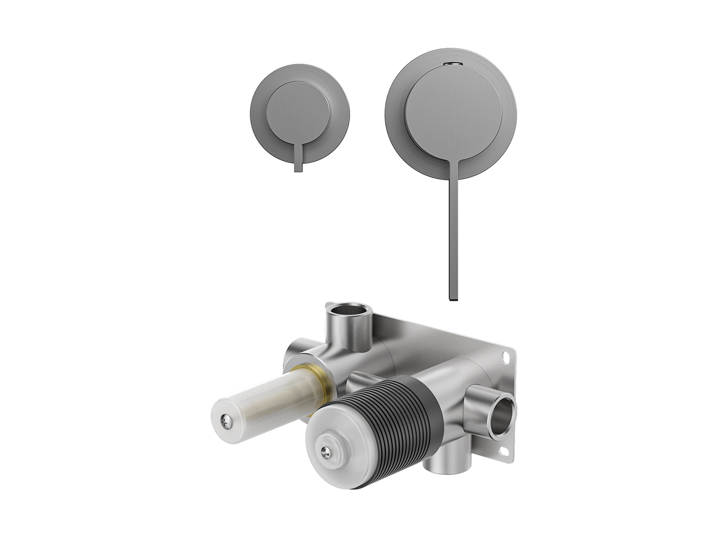 Sakura Wall Shower/Bath Diverter Mixer - Separate Plates