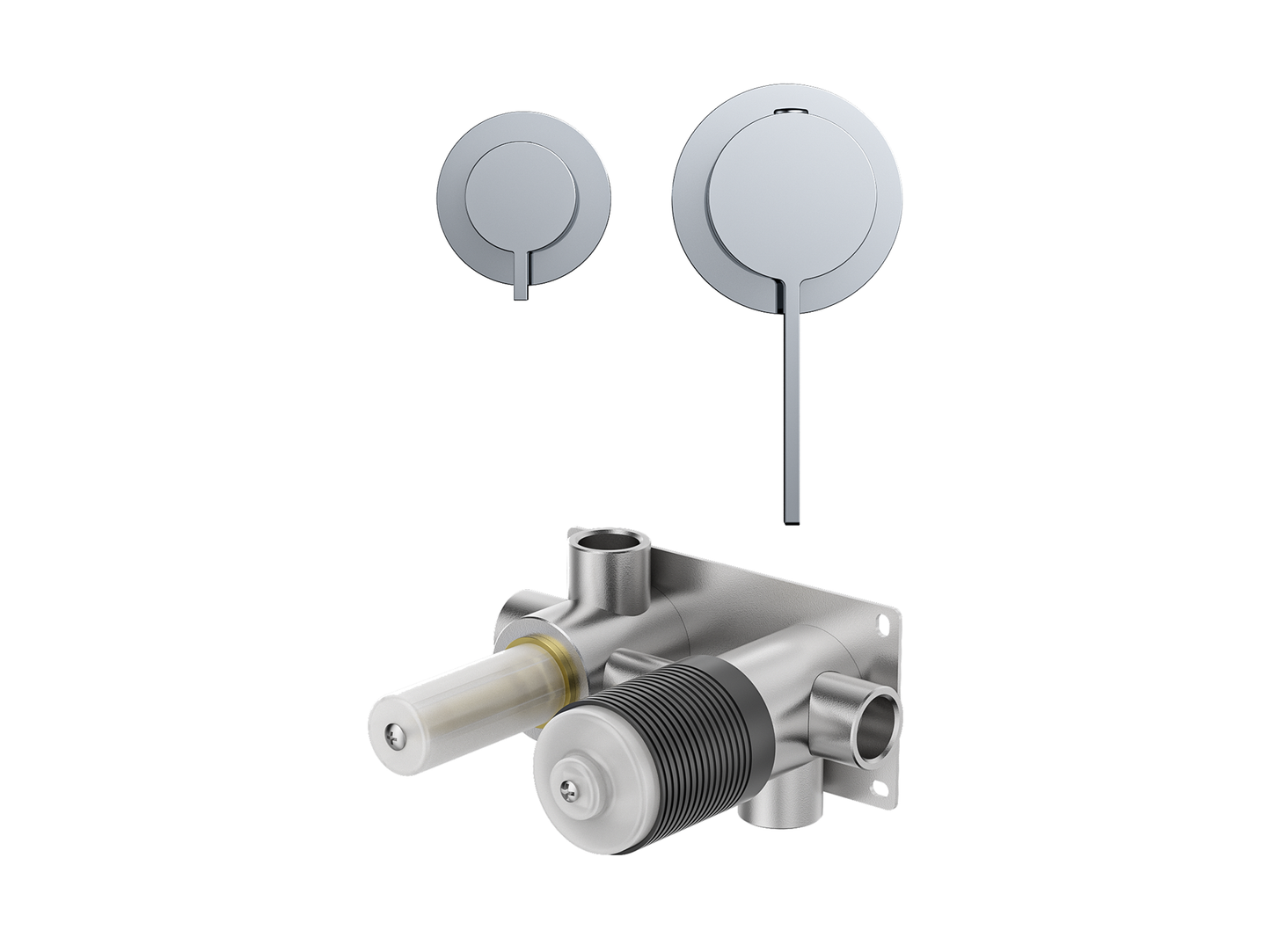 Sakura Wall Shower/Bath Diverter Mixer - Separate Plates