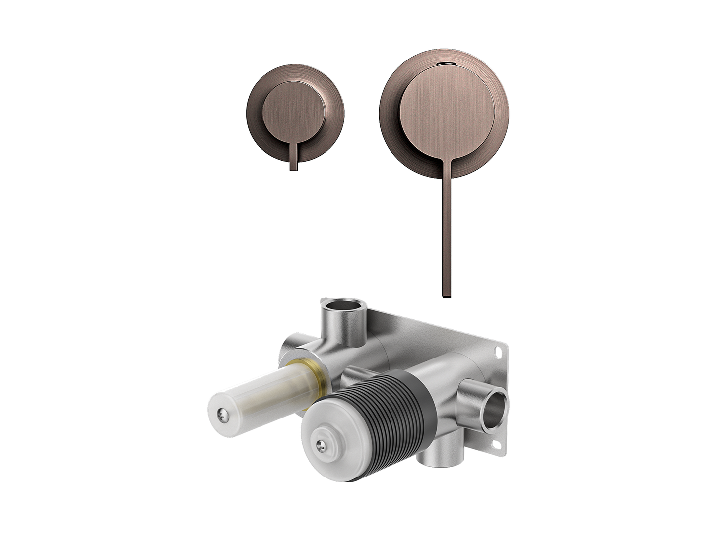 Sakura Wall Shower/Bath Diverter Mixer - Separate Plates