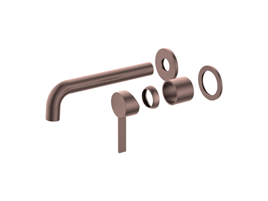 Sakura Wall Basin/Bath Mixer Antique Copper