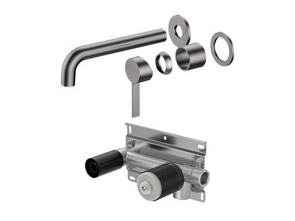 Sakura Wall Basin/Bath Mixer