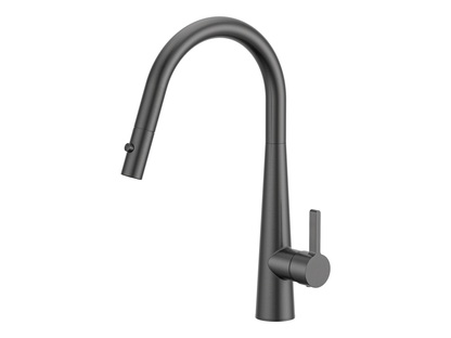 Sakura Belle Gooseneck Pullout Sink Mixer with Vegie Spray