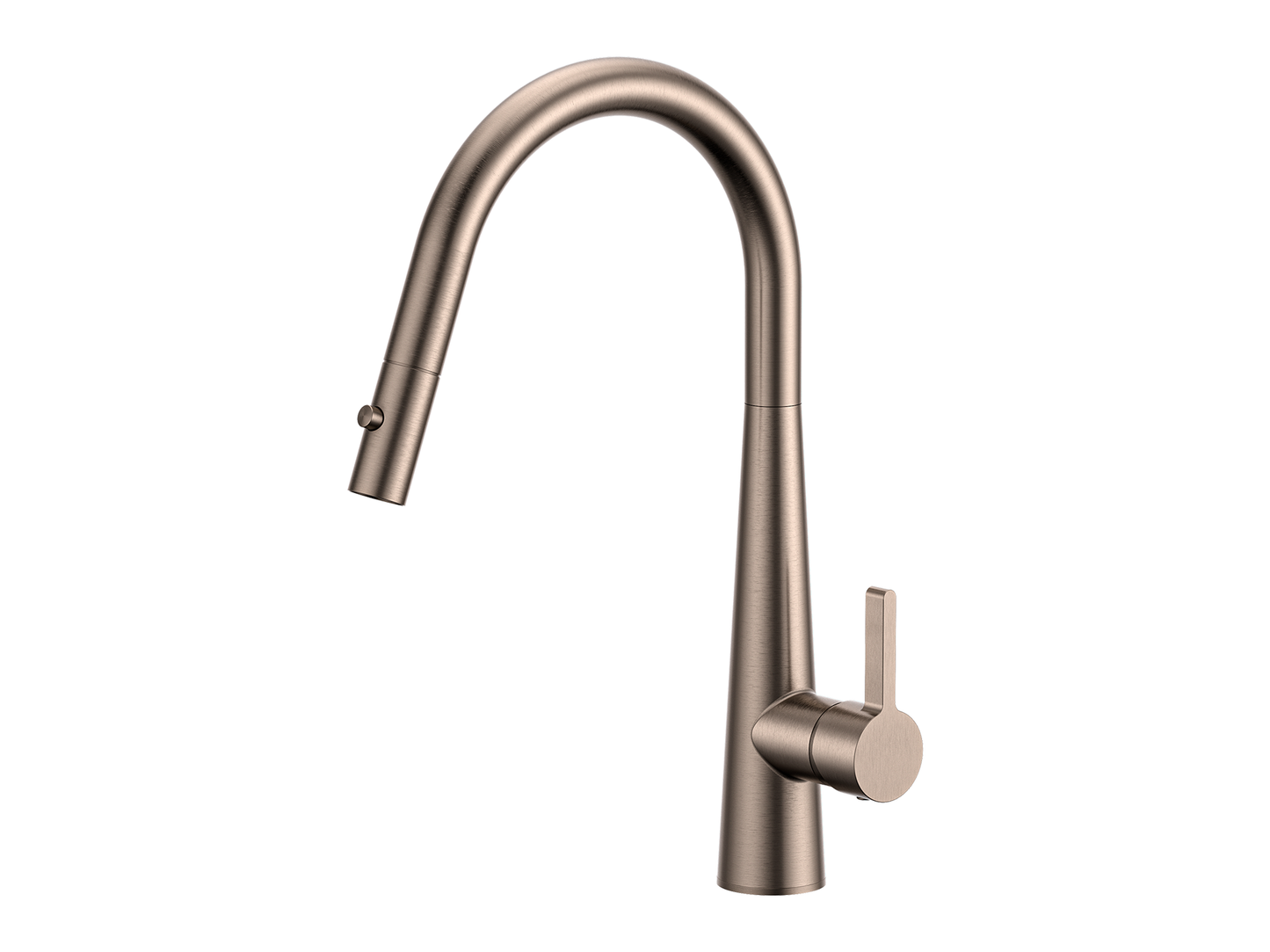 Sakura Belle Gooseneck Pullout Sink Mixer with Vegie Spray