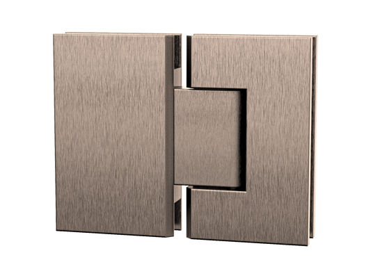 Glass to Glass Shower Screen Hinge Rosé