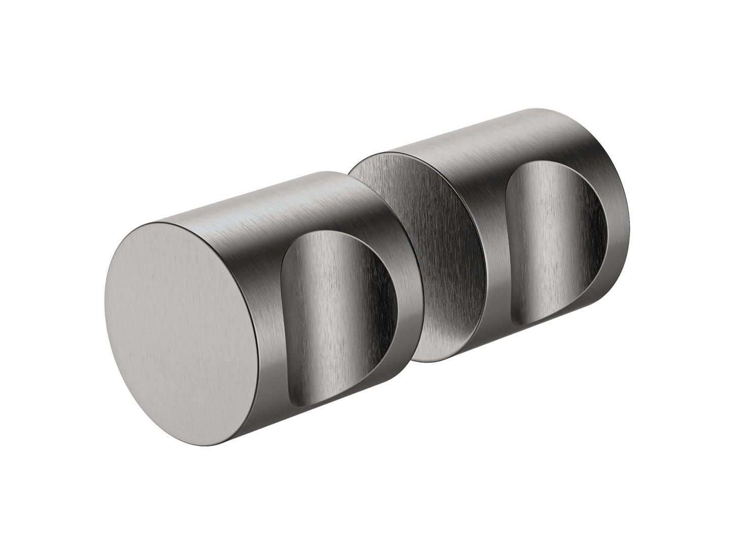 Shower Screen Knob Handle Brushed Nickel