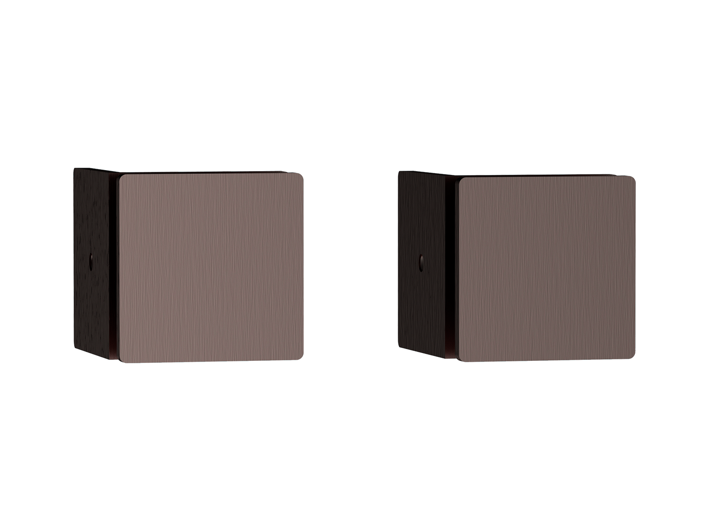 90 Degree Glass to Wall Shower Screen Brackets