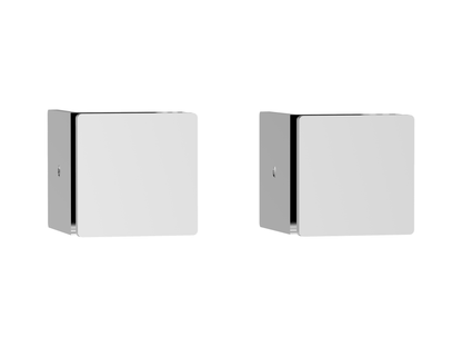 90 Degree Glass to Wall Shower Screen Brackets