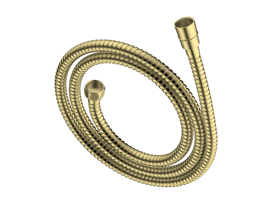 1.5 Metre Stainless Steel Shower Hose Brushed Gold