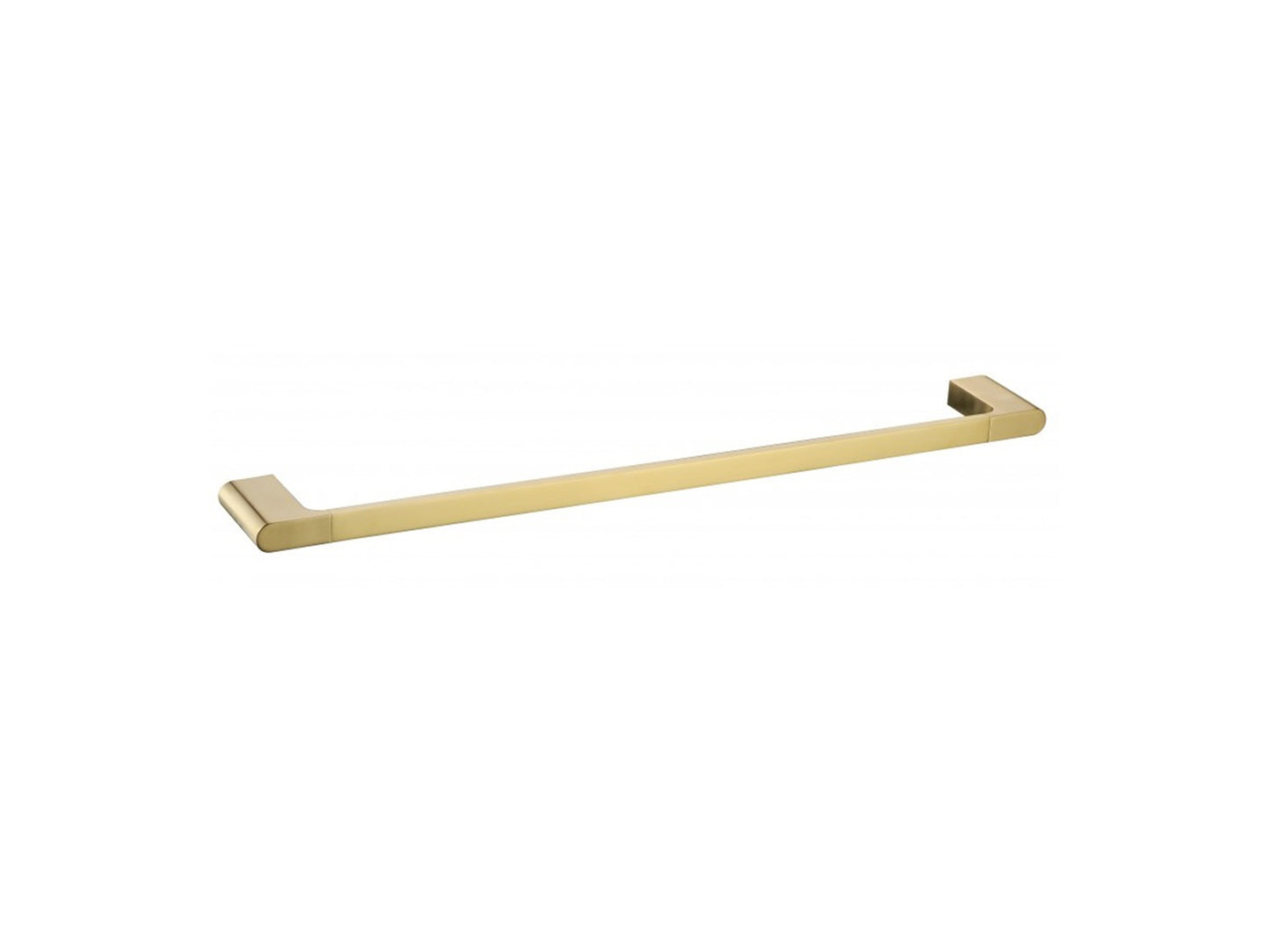 Sequoia 600mm Single Towel Rail Brushed Gold