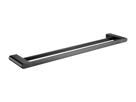 Sequoia 800mm Double Towel Rail Gun Metal