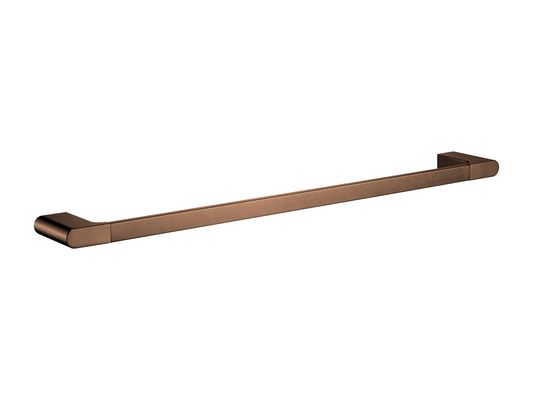 Sequoia 600mm Single Towel Rail Brushed Copper