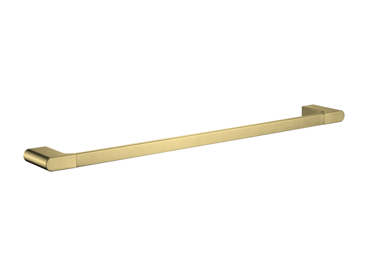 Sequoia 800mm Single Towel Rail Brushed Gold