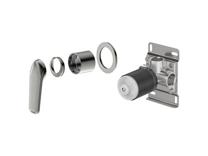 Sequoia Wall Shower / Bath Mixer Round Plate