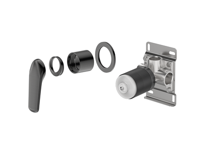 Sequoia Wall Shower / Bath Mixer Round Plate