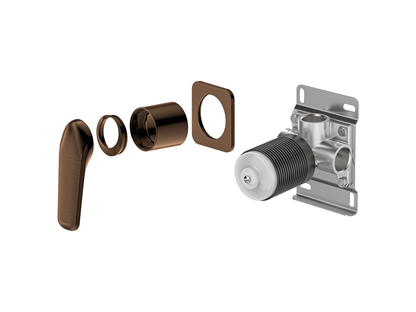 Sequoia Wall Shower / Bath Mixer Square Plate